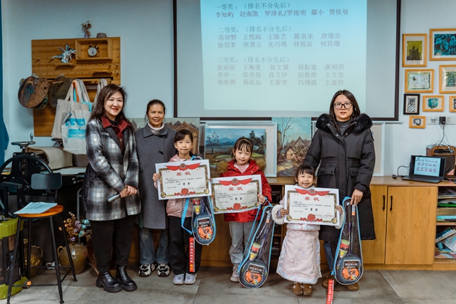 把爱带回家——暖心护航伴成长丨泸州市江阳区“名画巧模仿·童心创未来”活动圆满落幕！