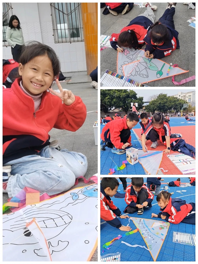 泸县天兴镇学校“纸鸢舞春风,梦想伴成长”校园风筝节活动纪实(图5) 5.jpg