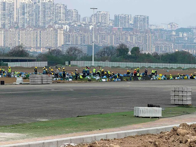 泸州蓝田机场演艺核心区改造项目预计4月底建成投用(图1) 1.jpg