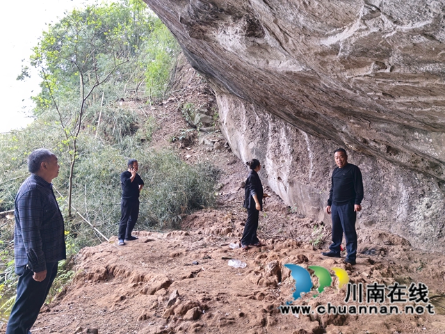 泸县喻寺镇新桥村惊现明代崇祯年间的养生洞石刻(图6) 岩洞1(曾佐然摄).jpg