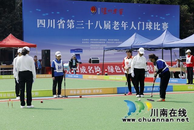 纳溪:门球之乡迎盛会 银发健儿秀英姿(图6) 纳溪7.jpg