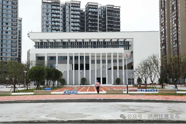 泸州梓橦城西学校西校区冲刺收尾