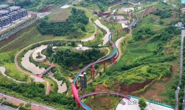 休闲打卡地+1！泸州柏木溪生态公园开放试运行