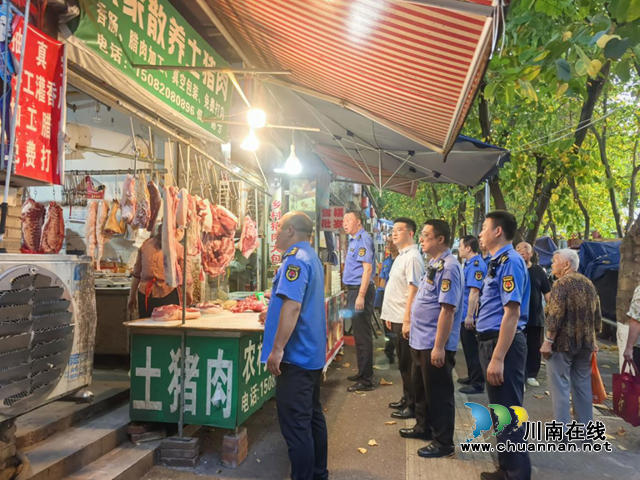 高温清晨守市容|龙马潭区综合行政执法局开展占道经营专项整治(图2) 2.png