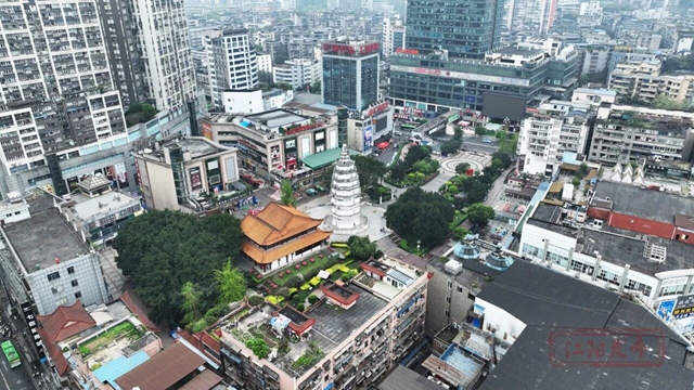 泸州白塔广场改造进入拆除清理阶段