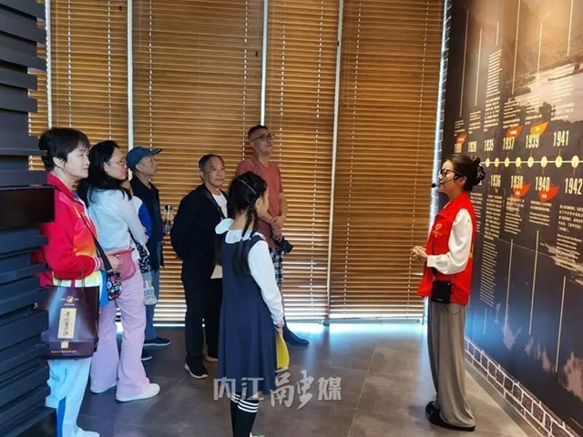 国庆假期,甜城红色文旅热度攀升(图2) 内江1.jpg