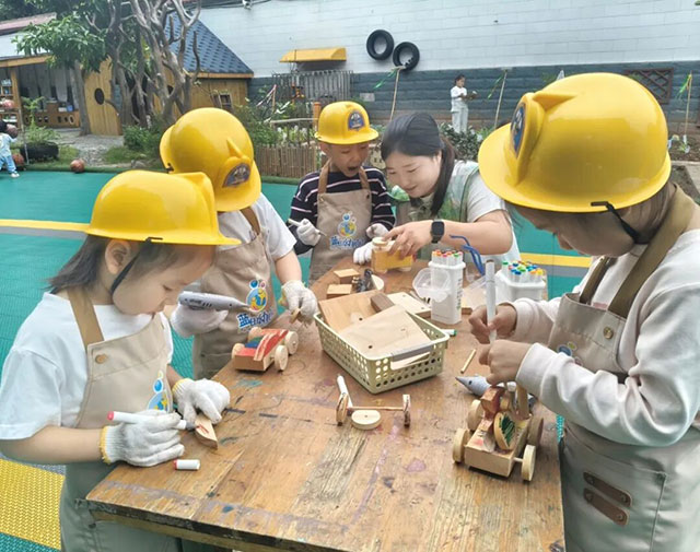 在江阳区蓝田幼儿园，遇见会 “玩” 的童年