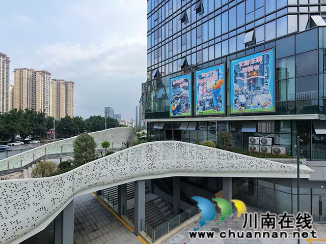 龙驰广场主体全面完工┃龙马潭明年5月将新添一站式生活新地标