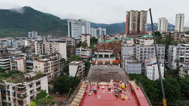预计2027年1月底全线贯通!古蔺环城路改扩建加速,双层桥初具雏形(图1) 1.jpg