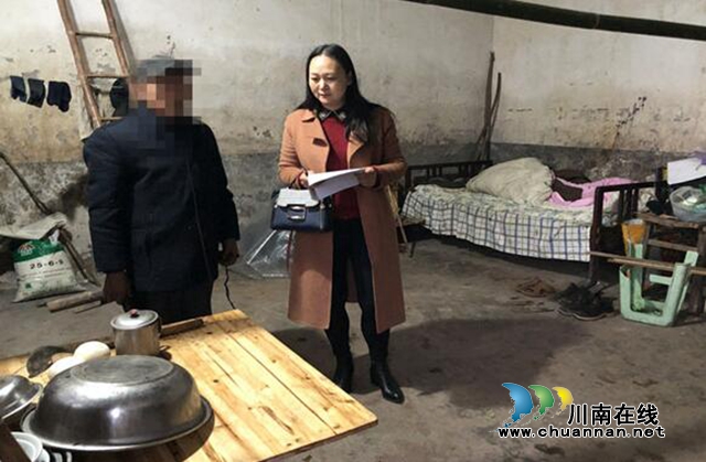 合江县真龙司法所开展春节前社区服刑人员大走访活动(图1)