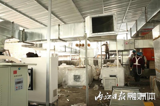 21天！内江版“火神山”横空出世(图2)