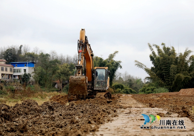 龙马潭区：忙施工 抢农时 强力推进高标准农田建设项目(图5)
