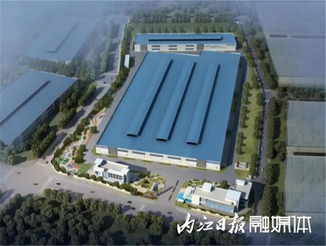 震撼！内江单体面积最大的厂房即将诞生，这个投资6亿的产业园来了(图6)