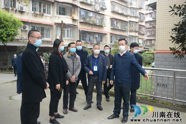 泸州市副市长郭庆带队调研龙马潭区小市街道基层治理情况(图2)