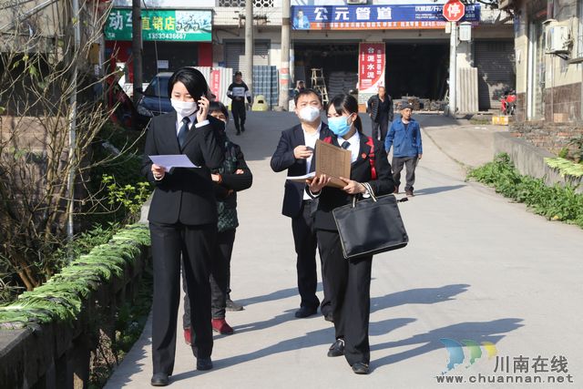 纳溪法院实地勘察人身损害赔偿纠纷(图1)