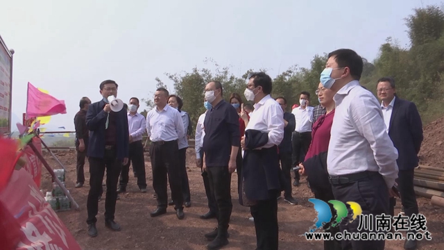 张季頫带队督导合江县旅游发展组重点项目建设