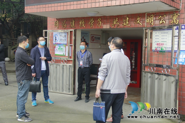 泸县建校开学复课准备工作接受县级评估检查(图7)