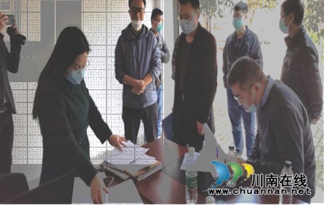 合江县自然资源和规划局实地督导生态修复工作