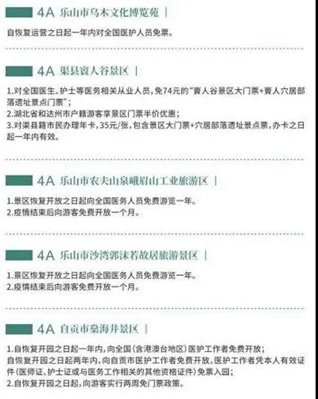 安逸！整个4月，四川112家景区对所有人免票！(图5)