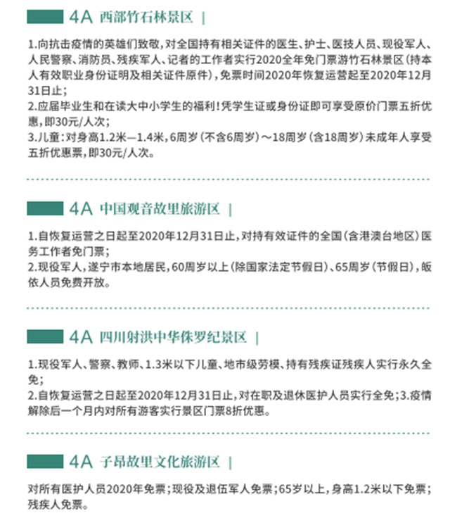 安逸！整个4月，四川112家景区对所有人免票！(图10)