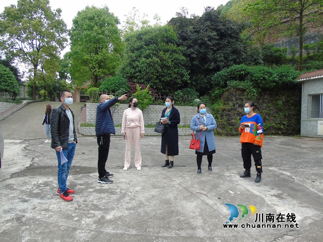 合江县荔江镇开展开学复课评估工作