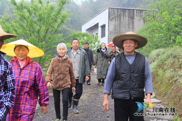 泸县云龙镇开展地质灾害应急演练