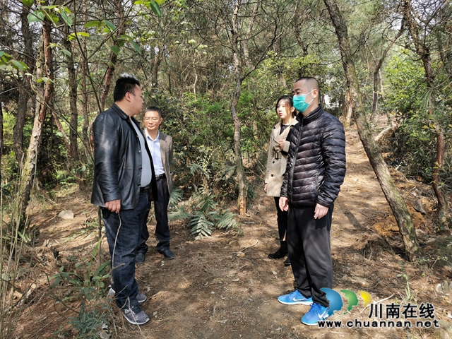 泸县玉蟾街道开展森林防灭火安全巡查工作