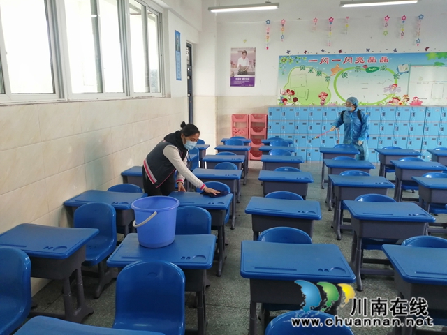 龙马潭区玉带河学校开展新冠肺炎疫情防控开学前演练(图5) 龙马潭区玉带河学校开展新冠肺炎疫情防控开学前演练(图5)