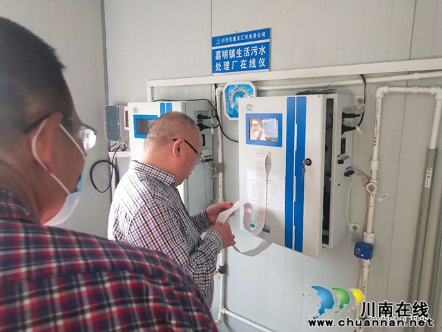 张文杰率队督查泸县污水治理工作