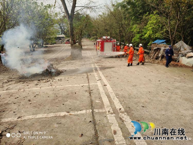 合江县法王寺镇：开展综合应急演练，提升应对突发事件能力(图3)