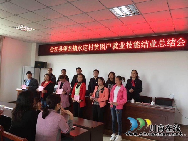 合江县永定村让村民“宅家”也能就业致富(图3)