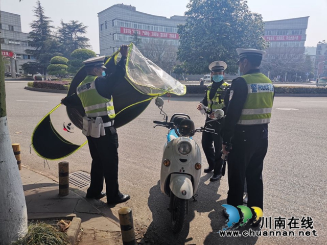 泸县玉蟾街道开展道路交通安全专项整治行动(图3)