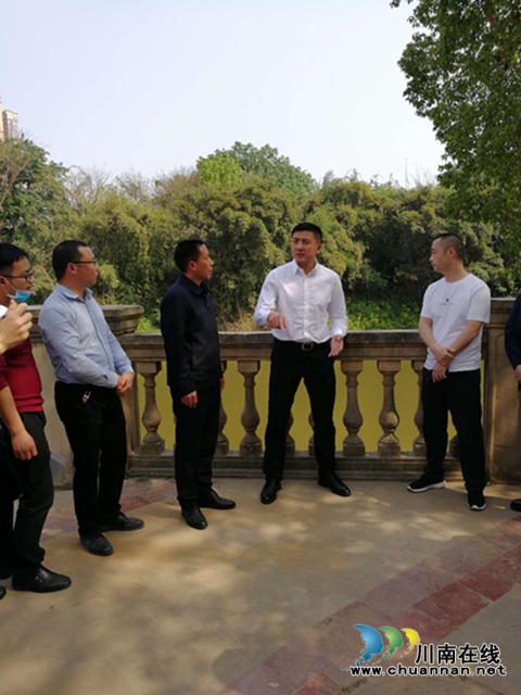 肖刚率队督导泸县县城排污口治理工作