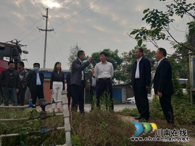 朱大清率队巡查泸县马溪河河长制工作推进情况(图2)