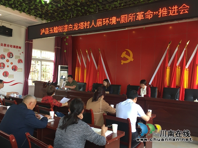 泸县玉蟾街道开展人居环境整治“厕所革命”推进会(图2) 泸县玉蟾街道开展人居环境整治“厕所革命”推进会(图2)