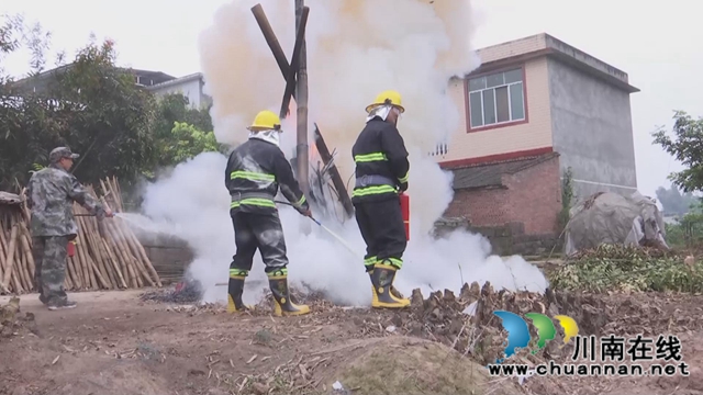 以练促战，合江县大桥镇开展应急综合演练(图3)