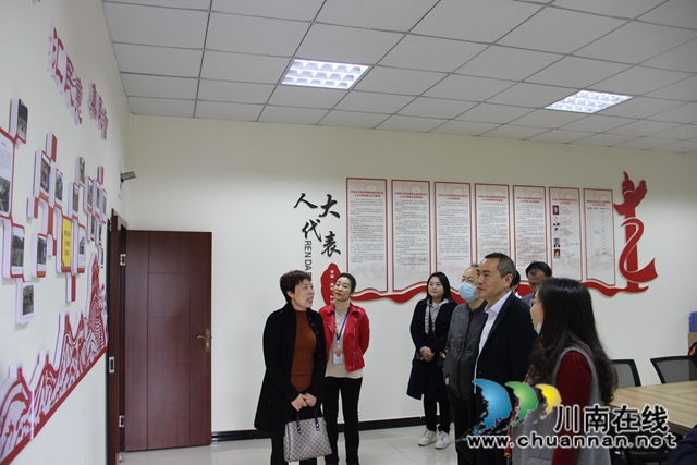 合江县人大常委会副主任王炬麟带队赴江阳区茜草街道考察交流街道人大工作