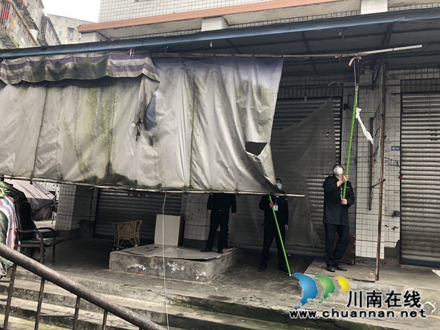 龙马潭区小市街道全力开展节前安全整治(图3)