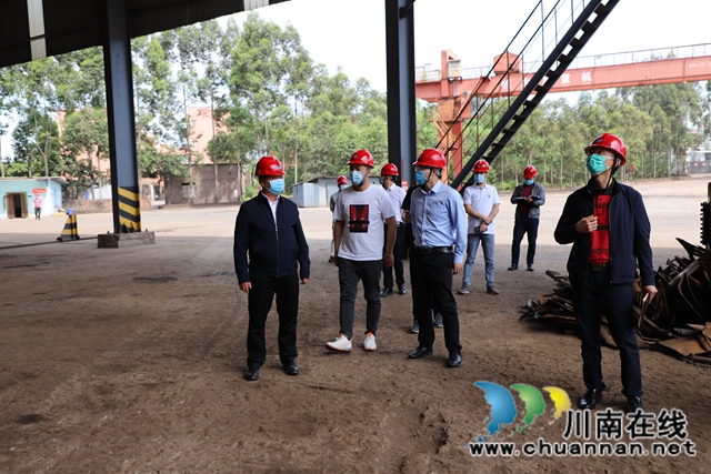 杨双全到泸县玉蟾街道开展“五一”节前安全检查工作