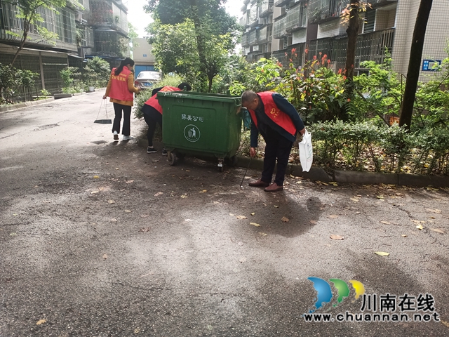 江阳区茜草街道卫国社区开展“劳动最光荣”五一活动(图1)