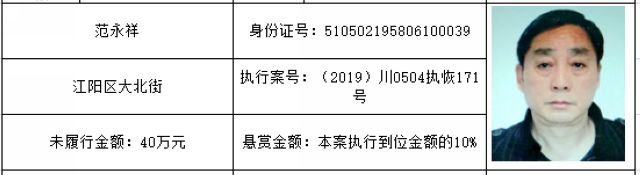 打击“老赖”！龙马潭法院发布一批执行悬赏名单(图19)