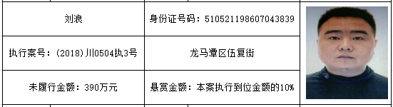 打击“老赖”！龙马潭法院发布一批执行悬赏名单(图25)