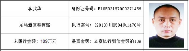 打击“老赖”！龙马潭法院发布一批执行悬赏名单(图41)