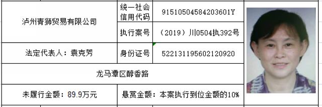 打击“老赖”！龙马潭法院发布一批执行悬赏名单(图40)