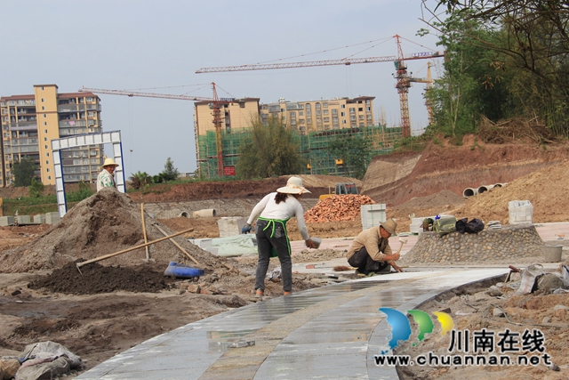 泸县云龙镇：稳步推进云龙健康公园建设 打造群众休闲好去处(图3)