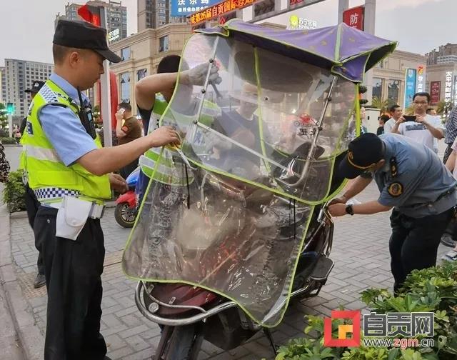 这个东西装不得！自贡已有两万多辆摩托车、电动车“遭”了！(图2)