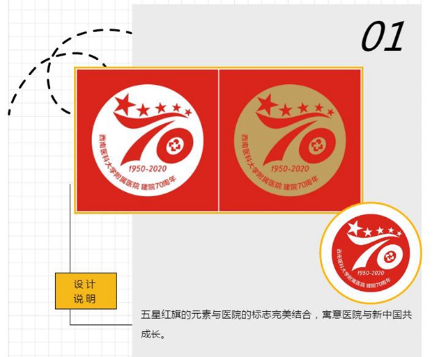 西南医大附院70周年院庆logo，由你来定！