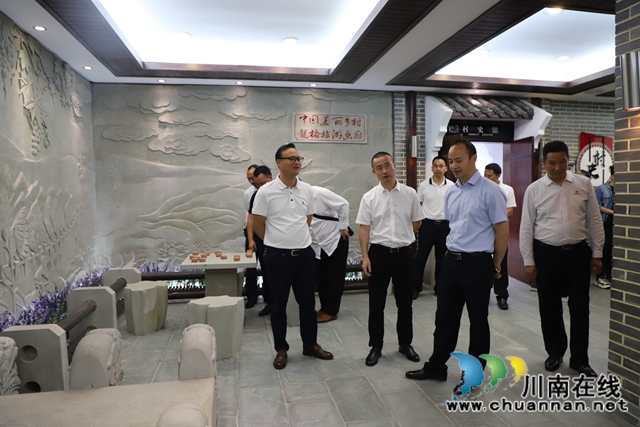 自贡富顺县邓井关街道到泸县玉蟾街道考察党群服务中心亲民化改造暨村集体经济发展工作(图8)