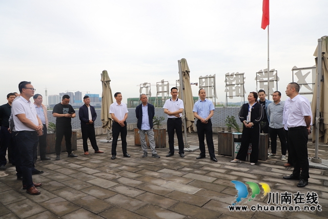 自贡富顺县邓井关街道到泸县玉蟾街道考察党群服务中心亲民化改造暨村集体经济发展工作(图5)