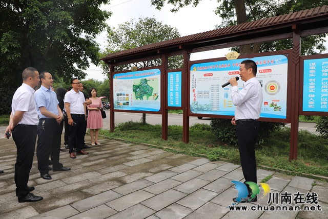 自贡富顺县邓井关街道到泸县玉蟾街道考察党群服务中心亲民化改造暨村集体经济发展工作(图6)